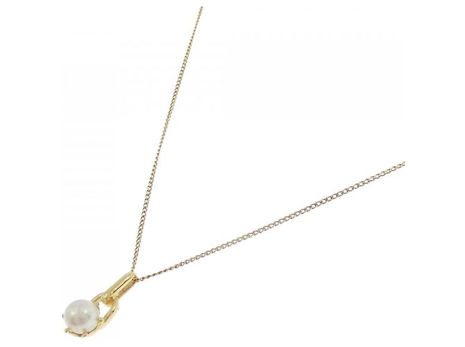 Autre Marque Collana di Perle Akoya Au750 D'oro - vista 2
