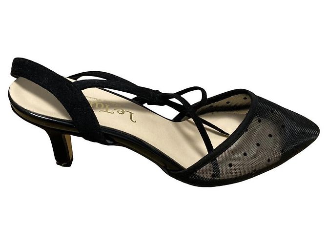 Autre Marque Sandali Le Talon Mesh Nero - vista 5