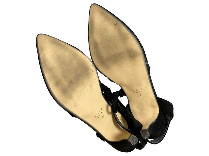 Autre Marque Sandali Le Talon Mesh Nero - vista 6