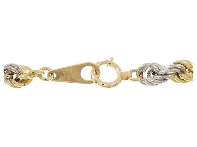 Autre Marque Collana Au750/PT850 D'oro - vista 4