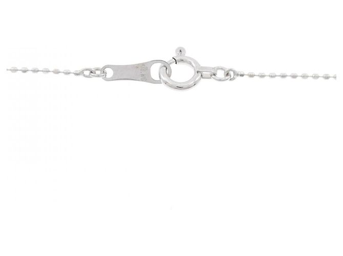 Autre Marque Collana in oro bianco e diamanti Au750 Argento - vista 5