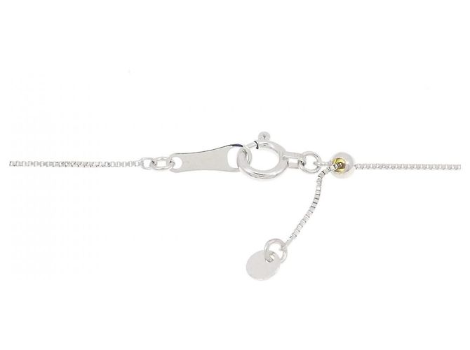 Autre Marque Collana in oro bianco e diamanti Au750 Argento - vista 5