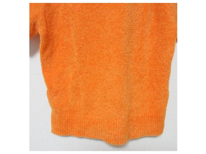 Autre Marque Top de punto Patou en mezcla de algodón orgánico Naranja - vista 6