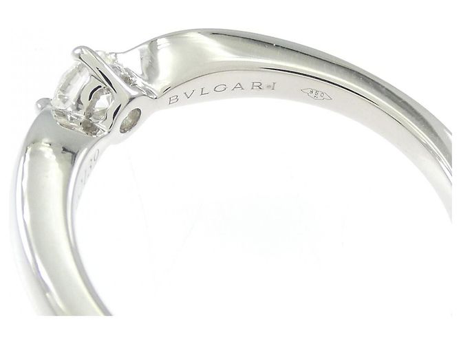 Bulgari Bvlgari Dedicata a Venezia Platin Diamantring Größe 9 Silber - Ansicht 4