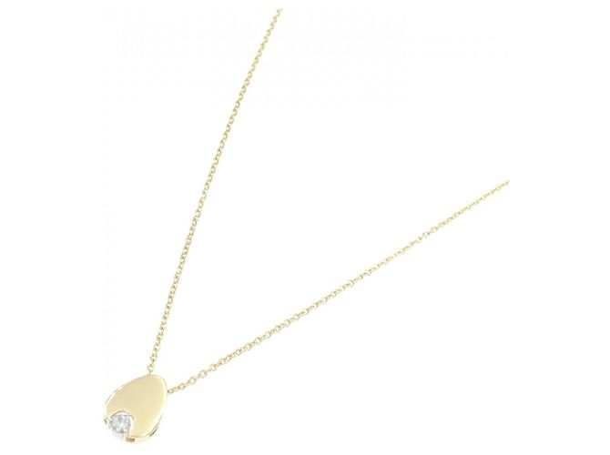 Autre Marque Au750 Platin Diamant Halskette Golden - Ansicht 2