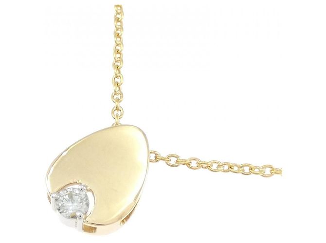 Autre Marque Au750 Platin Diamant Halskette Golden - Ansicht 3