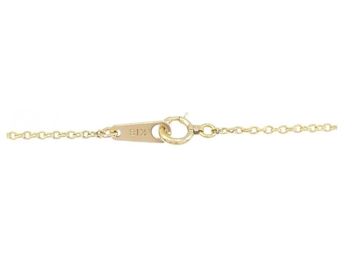 Autre Marque Au750 Platin Diamant Halskette Golden - Ansicht 5