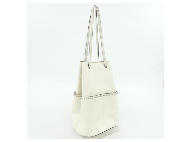 Autre Marque Borsa J&M DAVIDSON DAISY WITH STUDS Bianco - vista 2