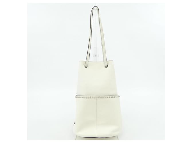 Autre Marque Borsa J&M DAVIDSON DAISY WITH STUDS Bianco - vista 3