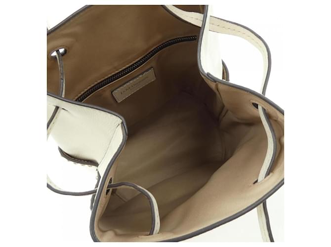 Autre Marque Borsa J&M DAVIDSON DAISY WITH STUDS Bianco - vista 6