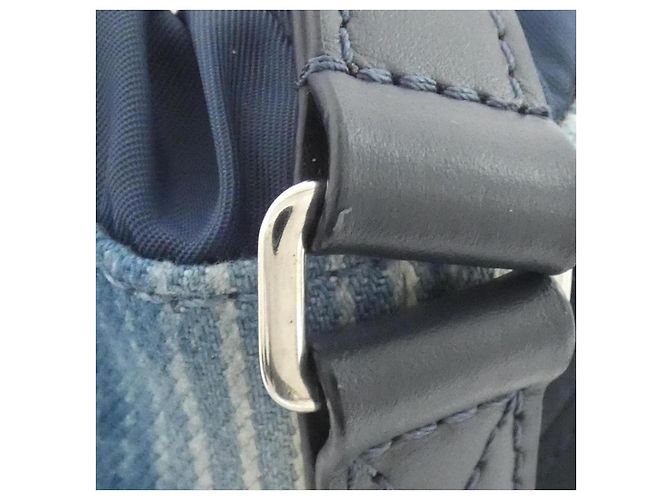 Sac Messenger Louis Vuitton Monogram Aquarelle Bleu - vue 6