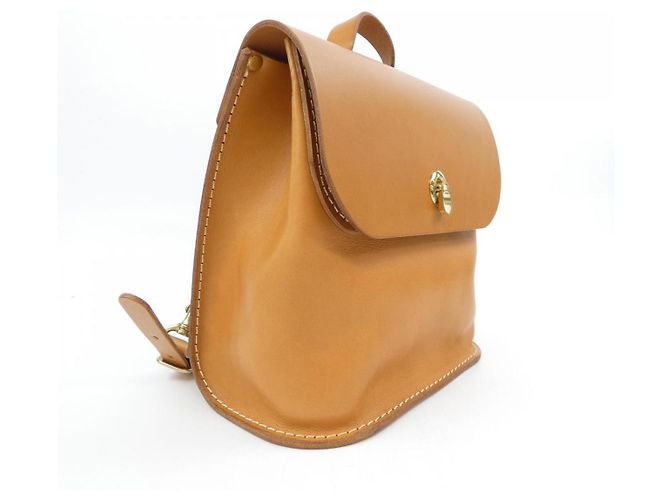 Autre Marque HERZ Lederrucksack Braun - Ansicht 2