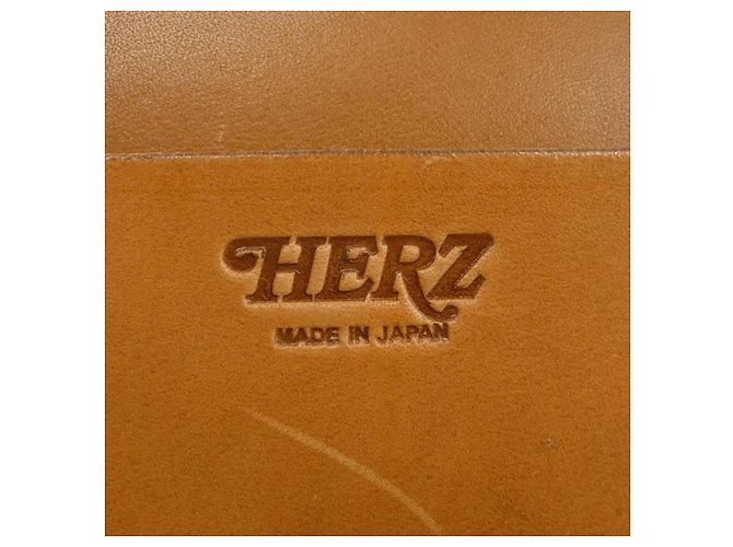 Autre Marque HERZ Lederrucksack Braun - Ansicht 5