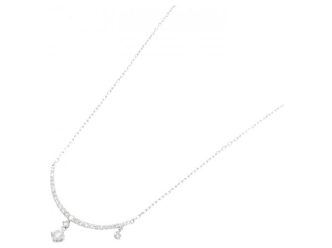 Autre Marque Collana con Diamanti Au750 Argento - vista 2