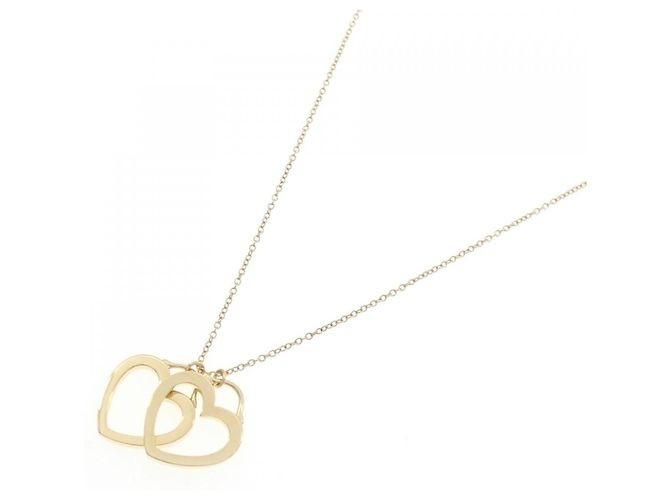 Collana Sentimental Double Heart in Au750 di Tiffany & Co. D'oro - vista 2