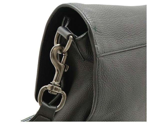 Borsa a tracolla in pelle Gucci Nero - vista 4