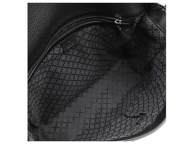 Borsa a tracolla in pelle Gucci Nero - vista 7