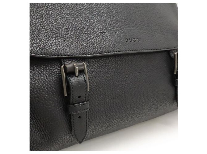 Borsa a tracolla in pelle Gucci Nero - vista 9
