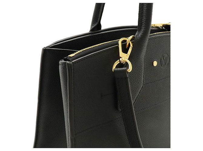 Borsa 2way Louis Vuitton City Steamer MM Taurillon Nero - vista 4