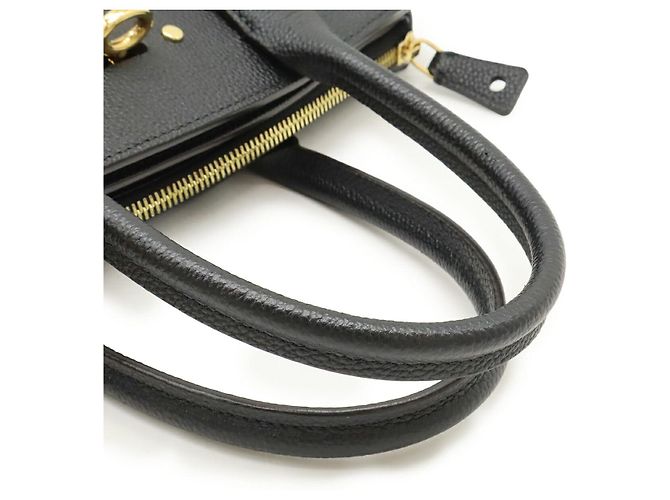 Borsa 2way Louis Vuitton City Steamer MM Taurillon Nero - vista 5