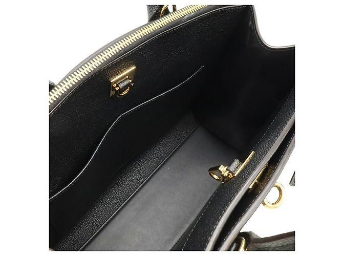 Borsa 2way Louis Vuitton City Steamer MM Taurillon Nero - vista 6
