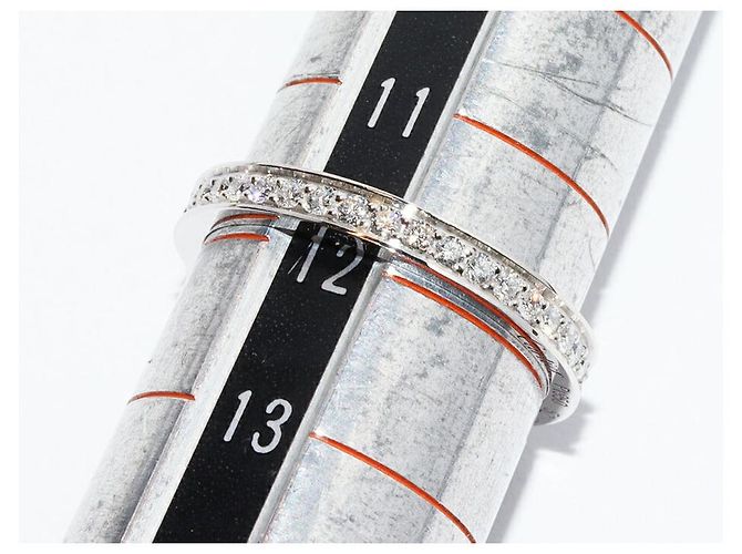 Cartier Ballerine Pt950 Diamantring Größe 52 Silber - Ansicht 2