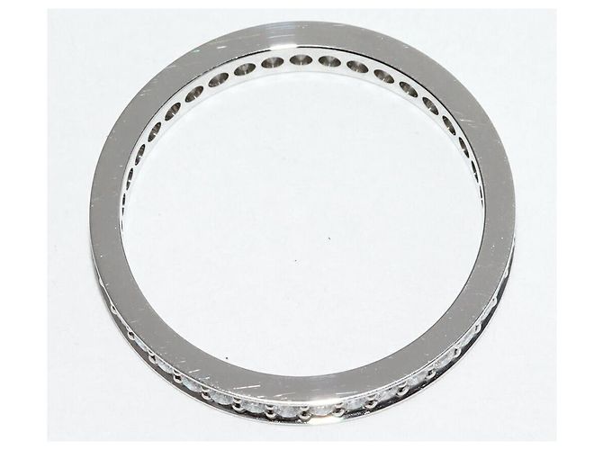 Cartier Ballerine Pt950 Diamantring Größe 52 Silber - Ansicht 4