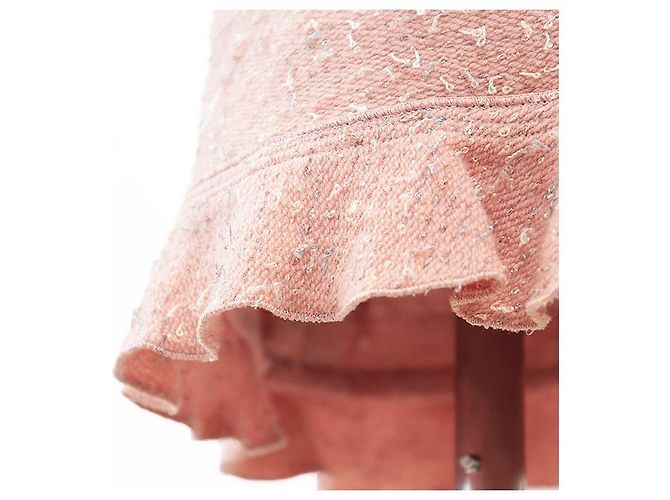 Timeless Conjunto de tweed de mezcla de lana Chanel Rosa - vista 14