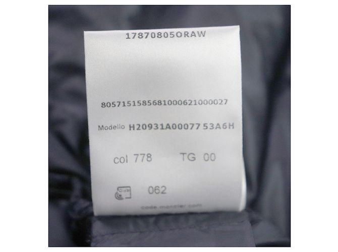 Chaqueta de nylon Moncler FER Logogram Azul Azul marino - vista 16