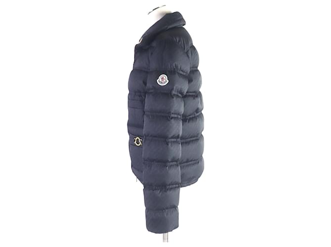 Chaqueta de nylon Moncler FER Logogram Azul Azul marino - vista 3