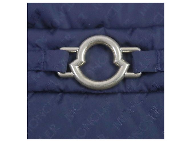 Chaqueta de nylon Moncler FER Logogram Azul Azul marino - vista 7