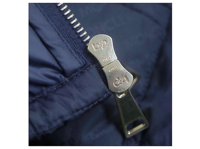Chaqueta de nylon Moncler FER Logogram Azul Azul marino - vista 9