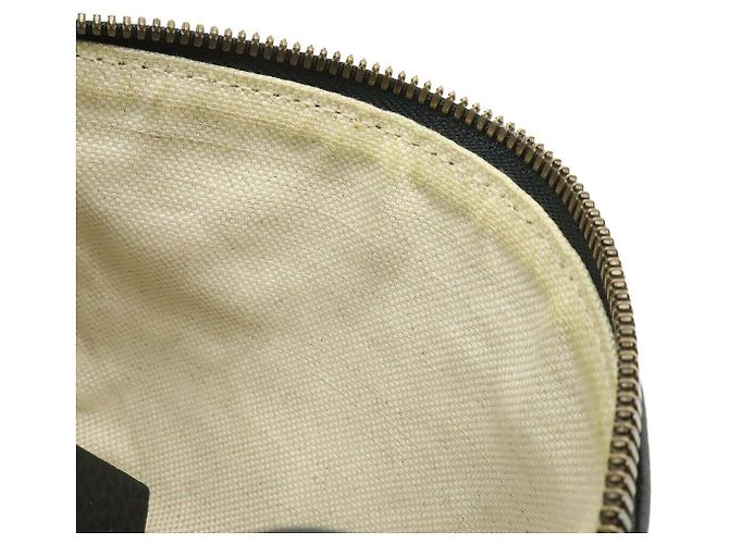 Borsa a tracolla Gucci Print Small in pelle Nero Rosso Verde - vista 7