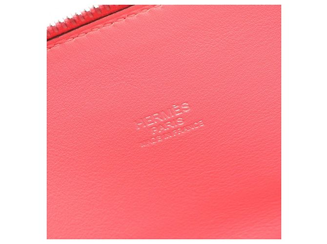 Hermès Borsa in pelle Hermes Bolide27 Rosa - vista 4