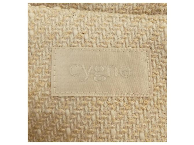Autre Marque Jaqueta Cygne Bege - vista 4