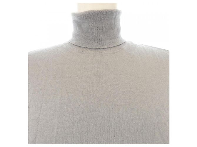 Hermès Hermes Seide-Kaschmir-Strick Braun - Ansicht 5
