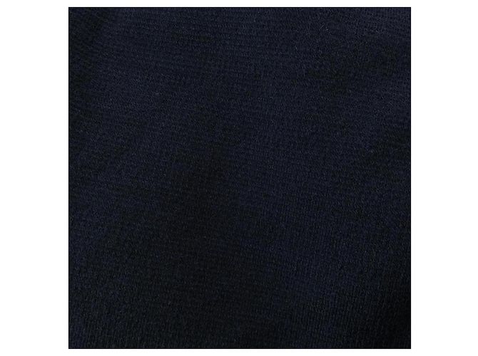 Autre Marque Tejido de mezcla de lana Drawer Azul Azul marino - vista 8