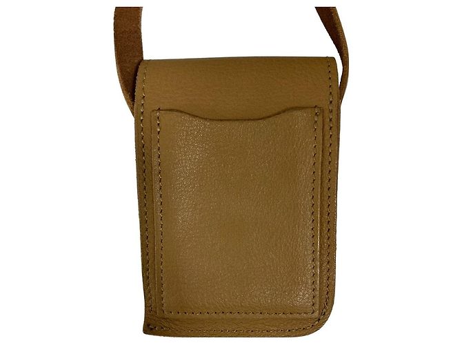 Autre Marque Borsa a tracolla mini in pelle MARGARET HOWELL Marrone - vista 2