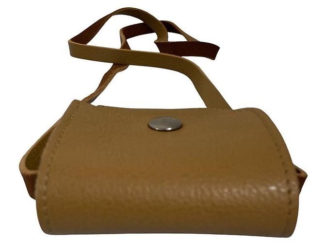 Autre Marque Borsa a tracolla mini in pelle MARGARET HOWELL Marrone - vista 3