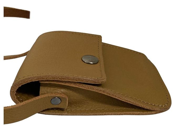 Autre Marque Borsa a tracolla mini in pelle MARGARET HOWELL Marrone - vista 4