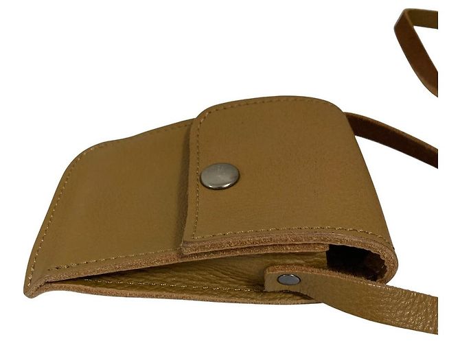 Autre Marque Borsa a tracolla mini in pelle MARGARET HOWELL Marrone - vista 5