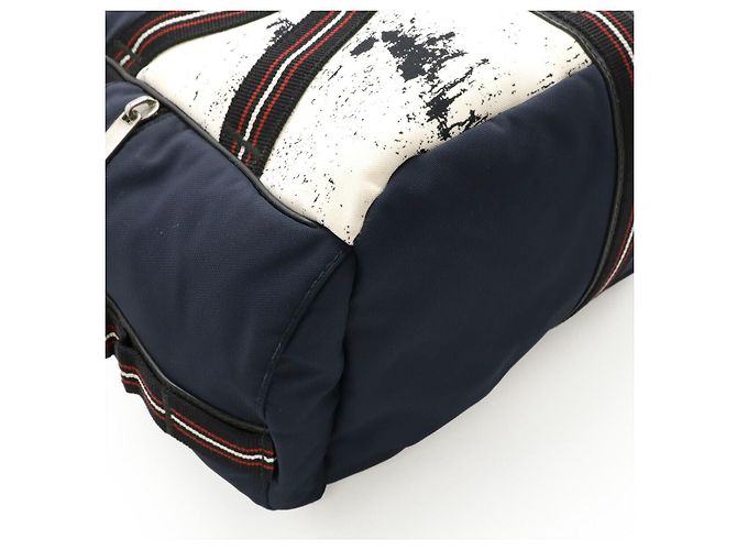 Mochila Christian Dior DIOR HOMME em nylon e couro - vista 3