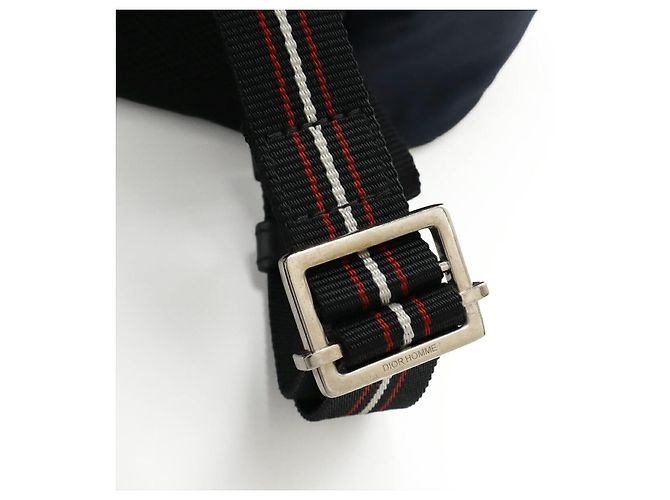 Mochila Christian Dior DIOR HOMME em nylon e couro - vista 6