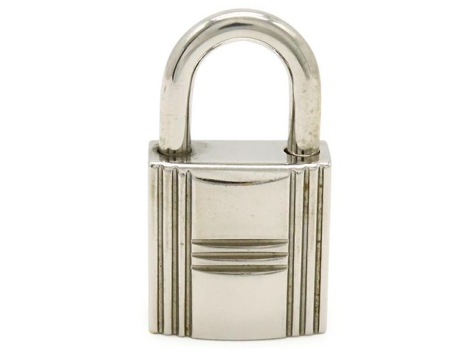 Hermès Vorhängeschloss 121 Zubehör Silber - Ansicht 2