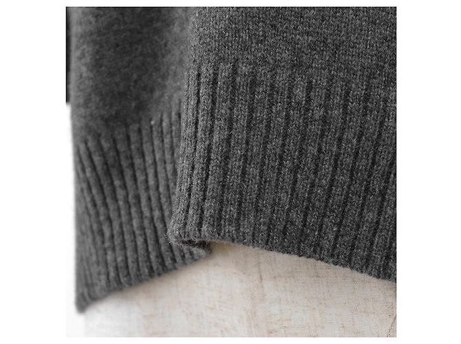 Gucci Cashmere-Kurzarm-Stricktop mit mittlerem Maschenbild - Ansicht 4