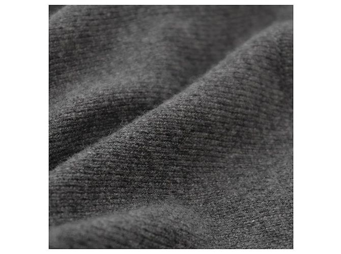 Gucci Cashmere-Kurzarm-Stricktop mit mittlerem Maschenbild - Ansicht 9