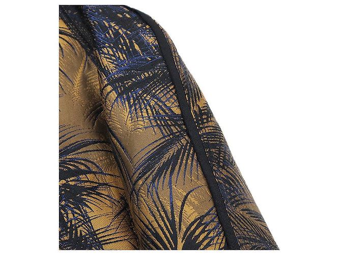 Yves Saint Laurent Giacca in jacquard botanico Saint Laurent Paris Multicolore - vista 3