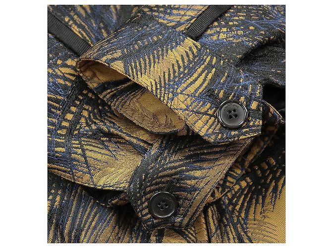 Yves Saint Laurent Giacca in jacquard botanico Saint Laurent Paris Multicolore - vista 5