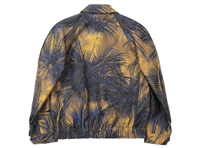 Yves Saint Laurent Giacca in jacquard botanico Saint Laurent Paris Multicolore - vista 6