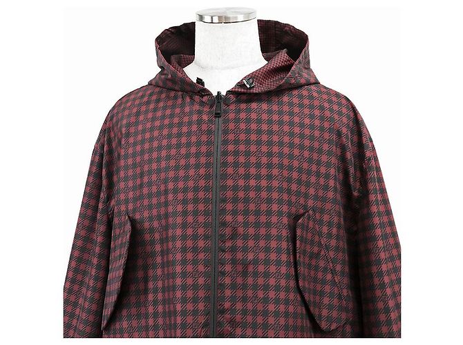 Gabardina de nailon reversible Fendi Roja - vista 2